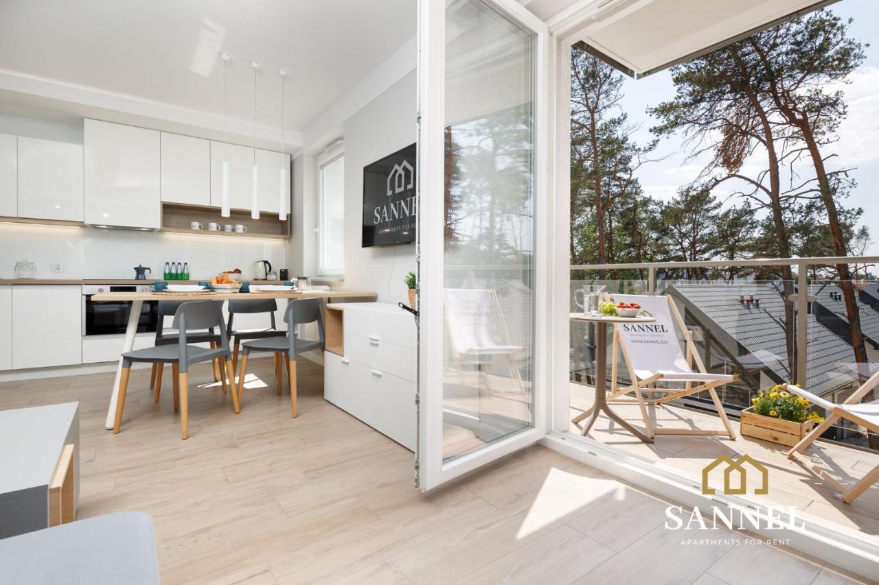 Apartament Sea Tide- Lesne Tarasy Dziwnowek-Sannel Apartments For Rent Exteriör bild